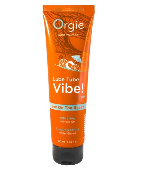 Съедобный интимный гель Lube Tube Vibe! Sex on the Beach, 100мл - зображення 1