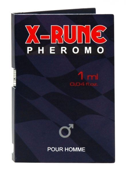 Духи с феромонами мужские X-rune, 1 мл - зображення 1