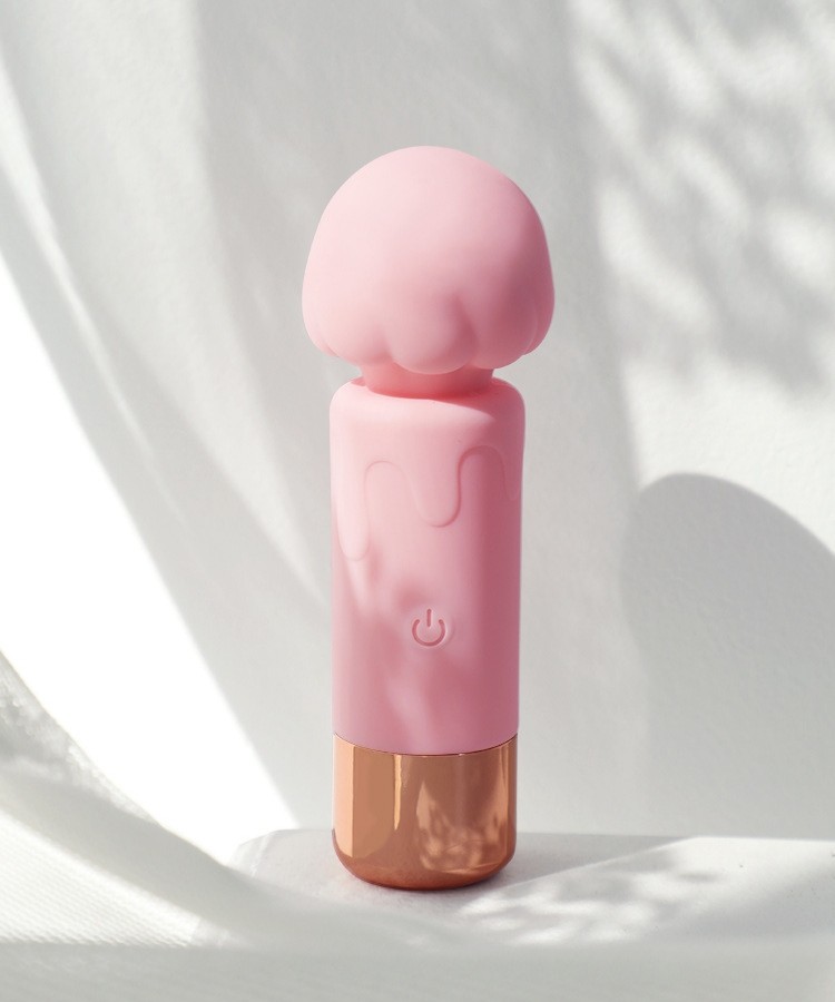 Вибратор микрофон " Milkshake Vibrator", 10 режимов вибрации, розовый - зображення 1
