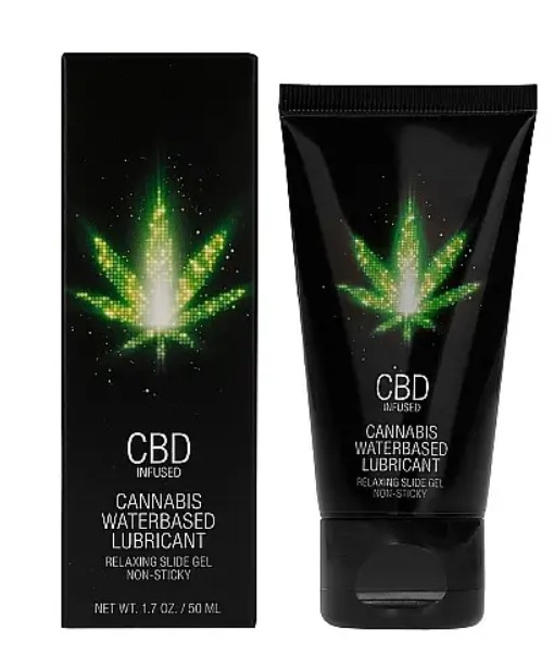Универсальный лубрикант Shots - CBD Cannabis Waterbased Lubricant, 50 ml - зображення 1