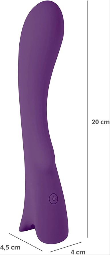 Интенсивный и бесшумный вибратор Amor Vibratissimo G-Vibrator violet (Приложение НЕ Функционирует!) - зображення 1
