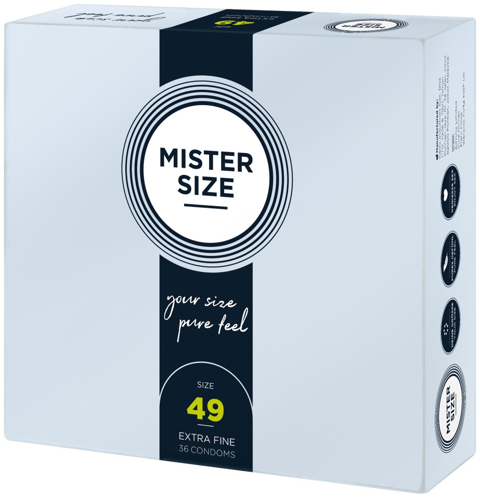Презервативы Mister Size 49 mm (по 1шт) - зображення 1