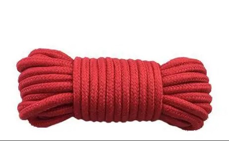 Веревка для бондажа BONDAGE ROPE 10M, Red - зображення 1
