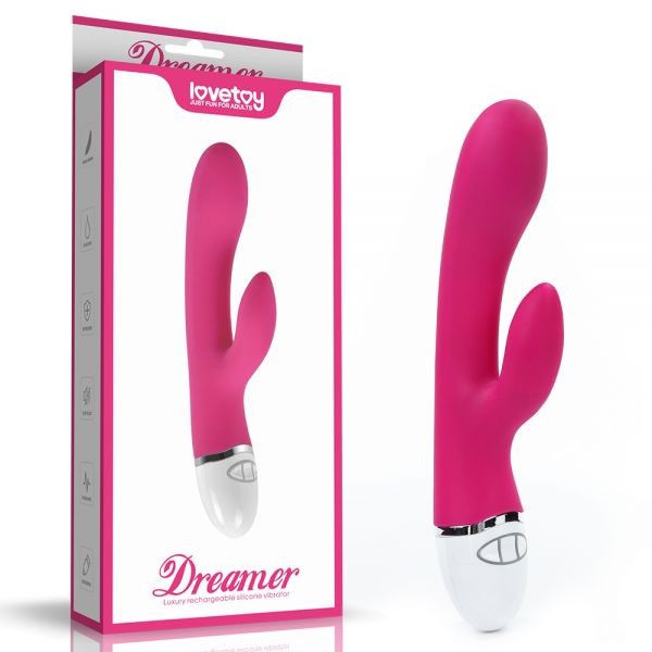 Вибромассажер с клиторальным стимулятором Rabbit Vibrator  Rechargeable - зображення 1