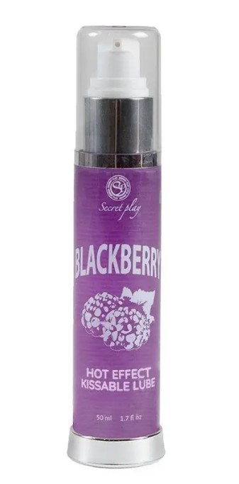 Ароматизированный гель лубрикант и массажное масло 2 в 1 с согревающим эффектом Secret Play - BLACKB - зображення 1