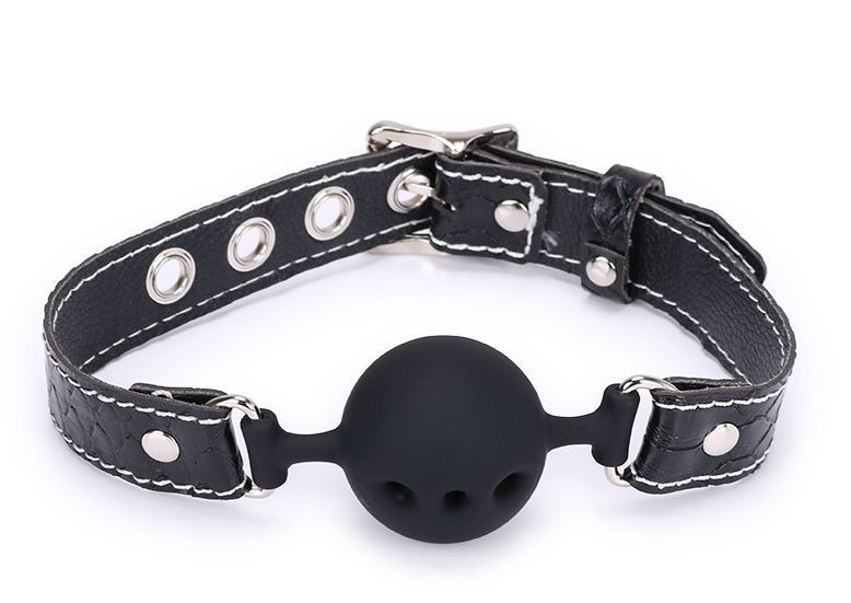 Кляп Snake ball gag silicone, Black - зображення 1