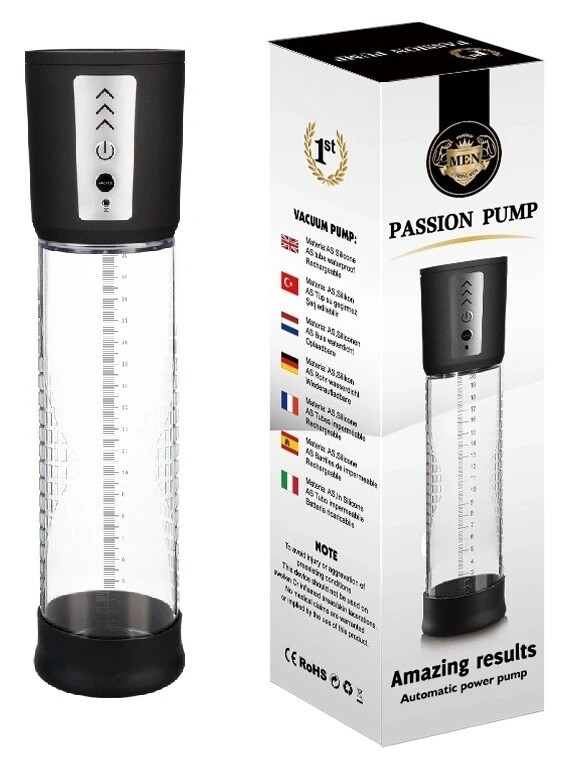 Вакуумный насос CANWIN Passion Pump P058AU автоматический для усиления эрекции - зображення 1