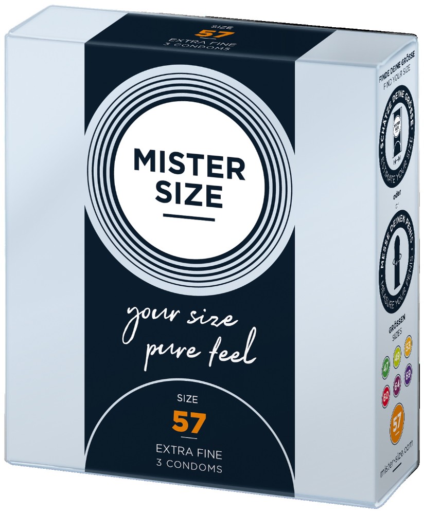 Презервативы Mister Size 57mm (3 шт) - зображення 1