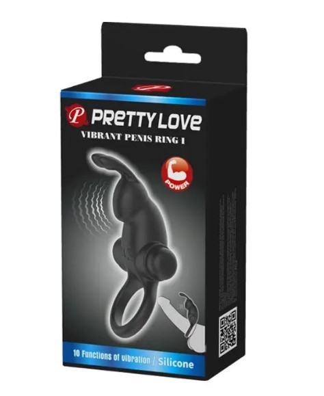 Кольцо эрекционное серии Pretty Love " Vibrant penis ring I " - зображення 1