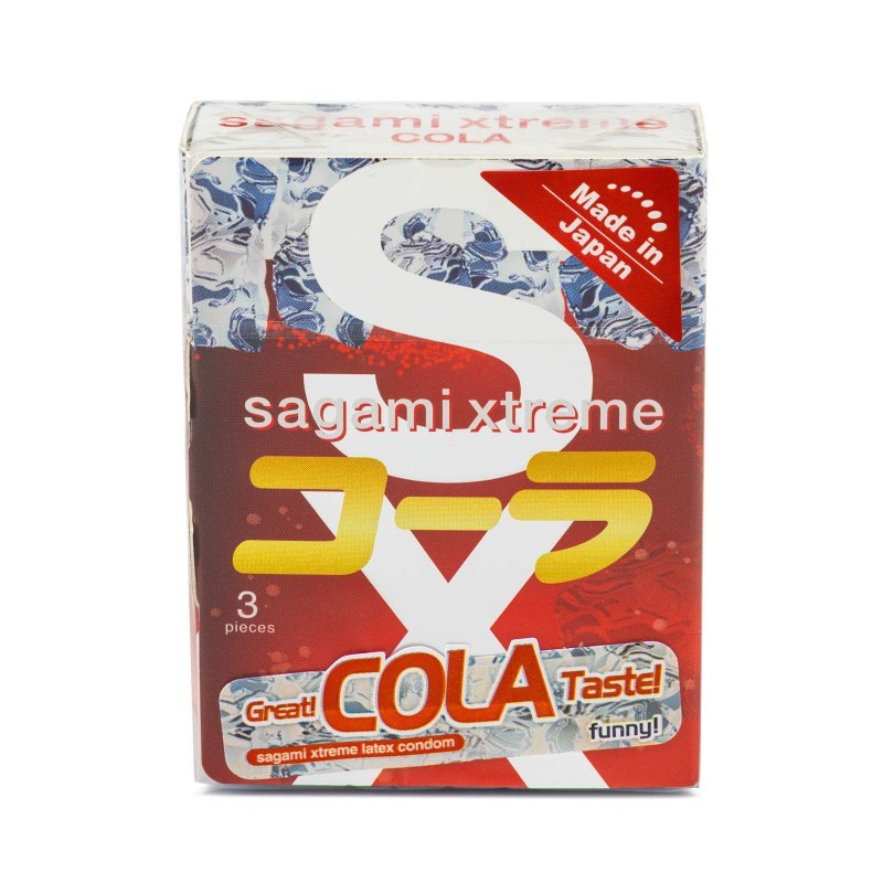 Презервативы ультратонкие SAGAMI XTREME COLA №3 (упаковка 3 шт) - зображення 1