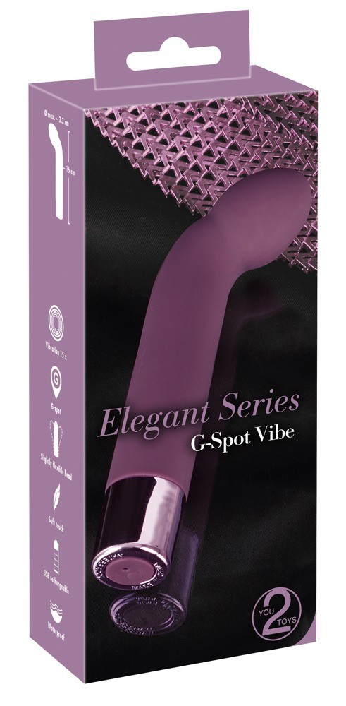 Изогнутый вибратор для точки G с 15 режимами вибрации G-Spot Vibe - зображення 1