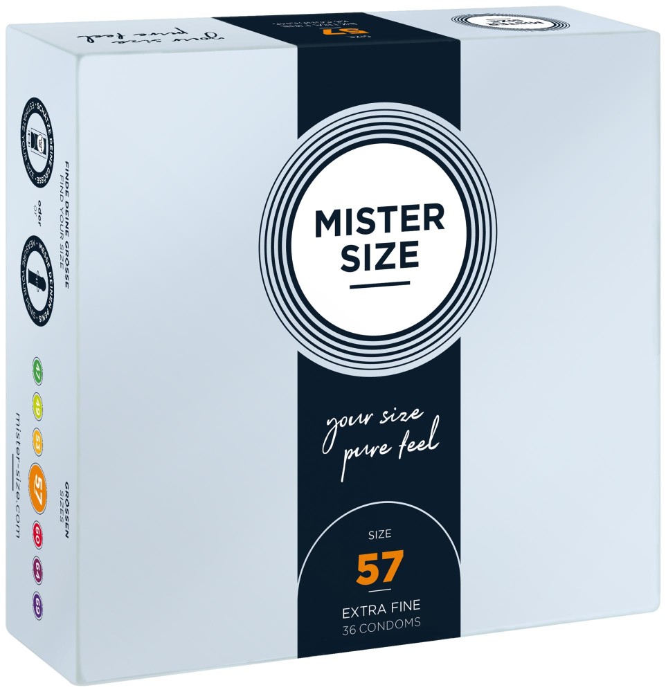 Презервативы Mister Size 57mm (по 1 шт) - зображення 1