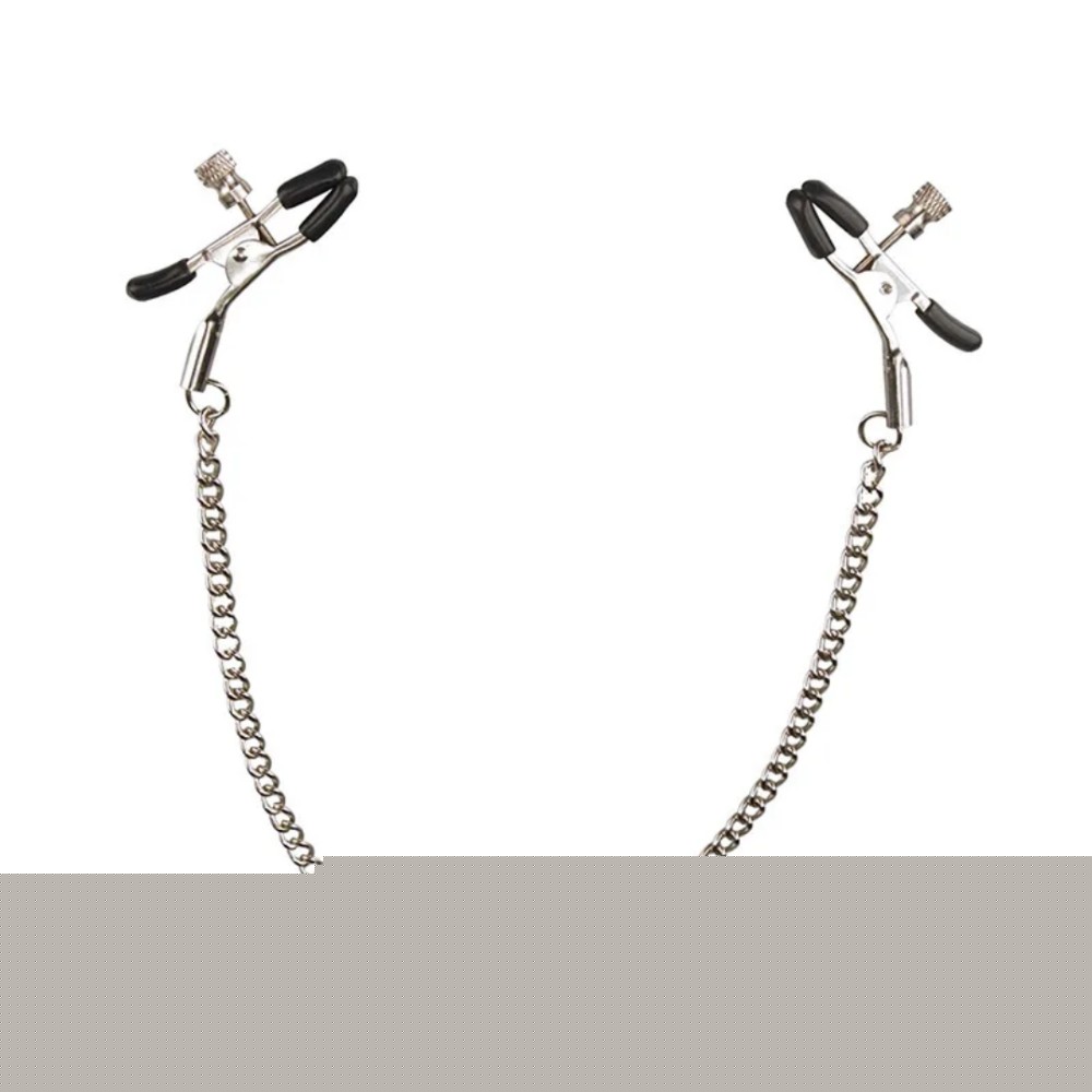 Зажимы на соски с цепочкой "Chain clamps" - зображення 1