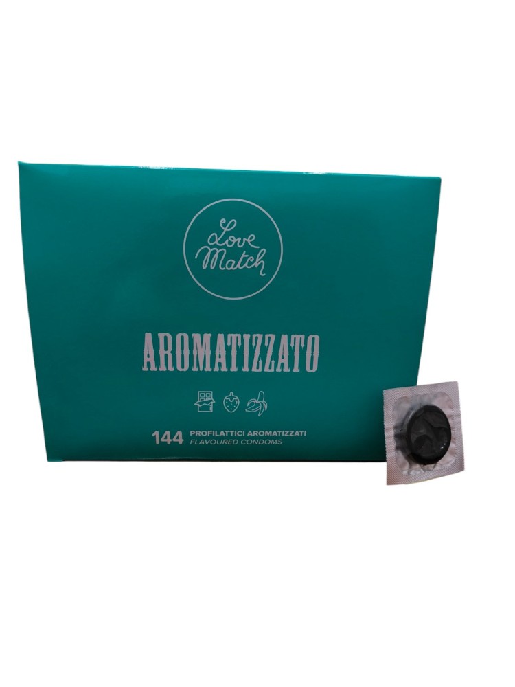 Цветные ароматизированные презервативы Love Match - Arromatizato, chocolate (по 1 шт) - зображення 1