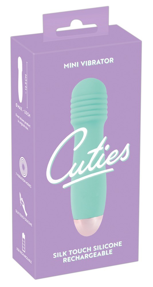 Вибростимулятор с необычной структурой Cuties Mini Vibrator с 7 различными вибрационными режимами - зображення 1