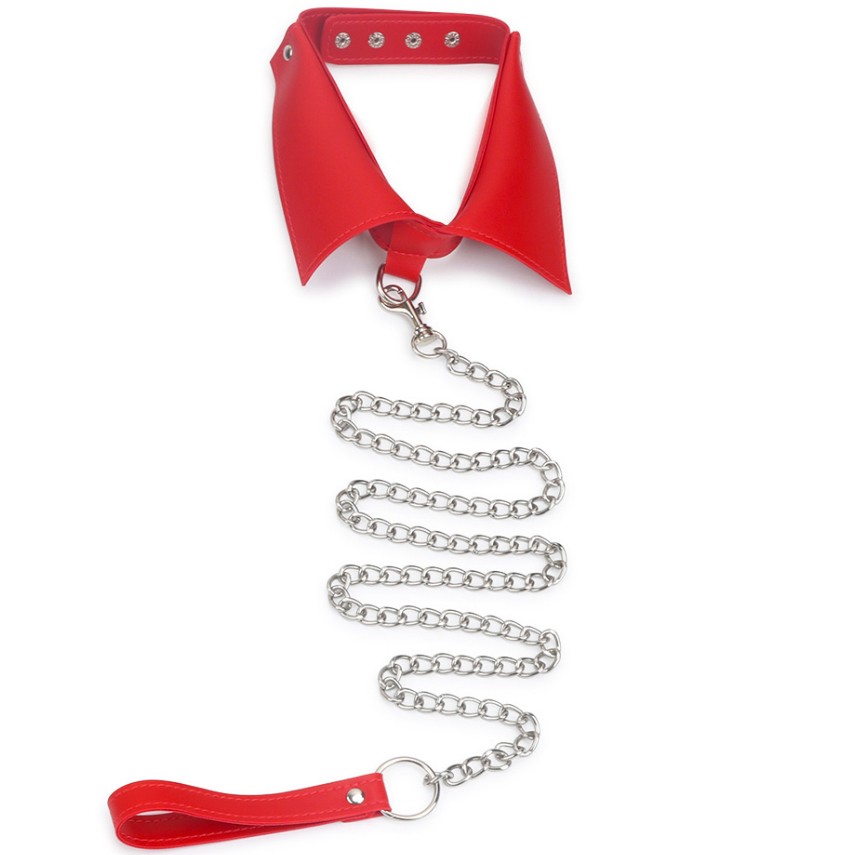 Воротник с цепью Madam Collar Red цвет красный - зображення 1