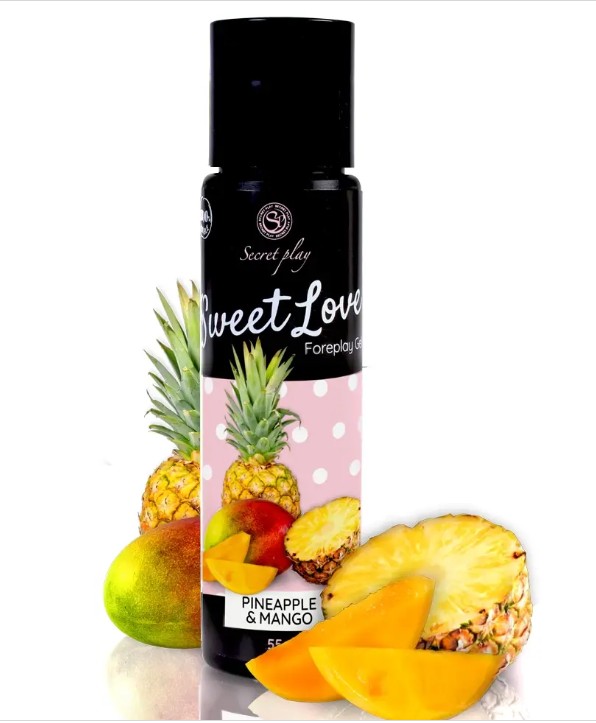 Гель для орального секса Secret Play - Sweet Love Mango & Pineapple Gel, 60 ml - зображення 1