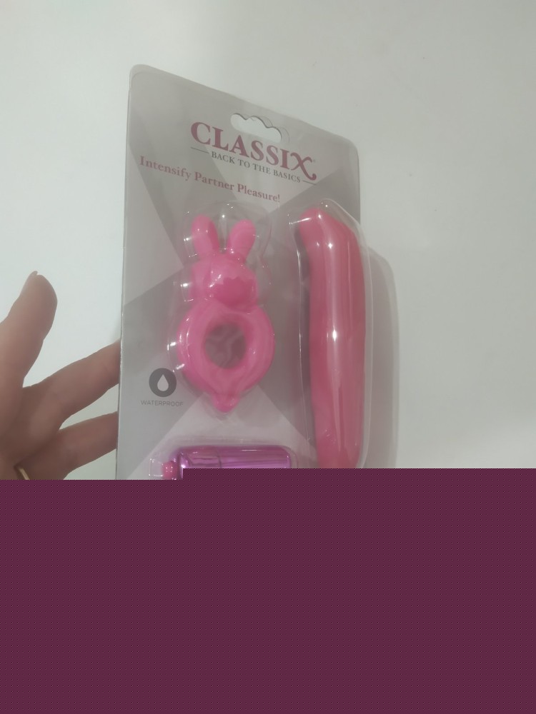 (ЛОПНУВШИЙ БЛИСТЕР) Набор 3в1 CLASSIX Couples Vibrating Starter Kit (мини вибратор, эрекционное кольцо, вибро пуля) - зображення 1
