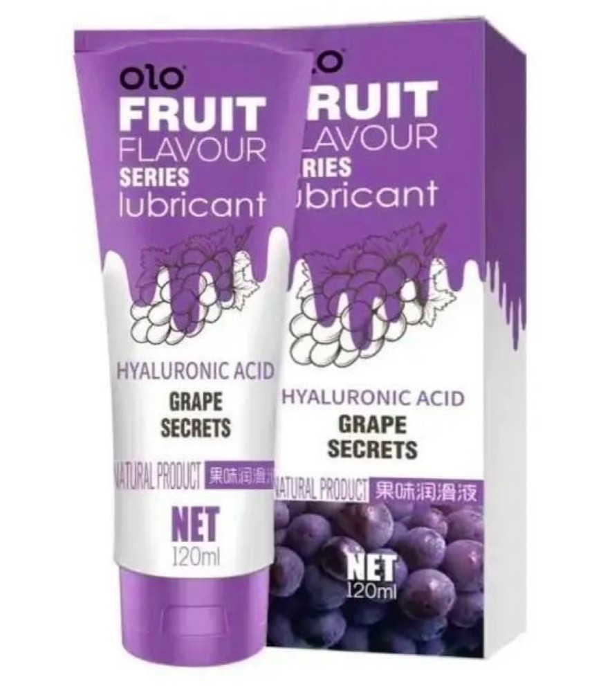 Лубрикант OLO Fruit Flavour Series — Grape Secrets (Виноград) - зображення 1