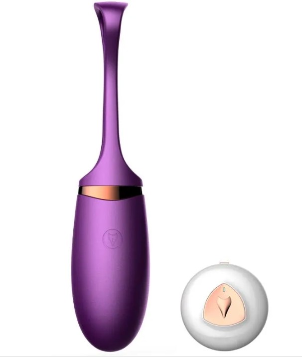 Виброяйцо с пультом ДУ - Vibrating Silicone Love EGG USB - зображення 1