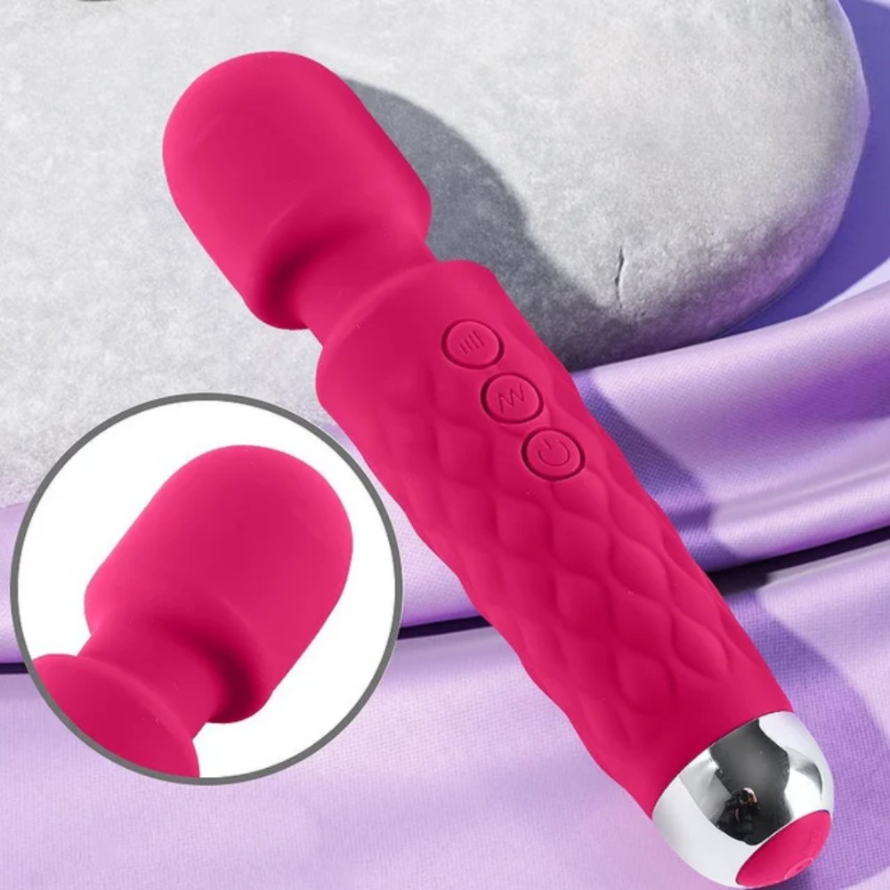 Вибратор микрофон «Pink Microphone», 20 режимов вибрации ,розовый - зображення 1