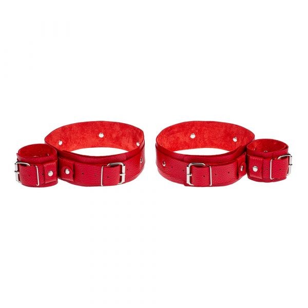 Фиксатор для запястий и бедер Fixation Me Thigh, Red - зображення 1