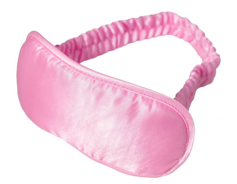Маска на глаза Satin Love Mask, Pink - зображення 1