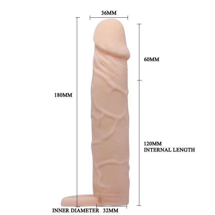 Насадка Pretty Love Penis Sleeve - зображення 1
