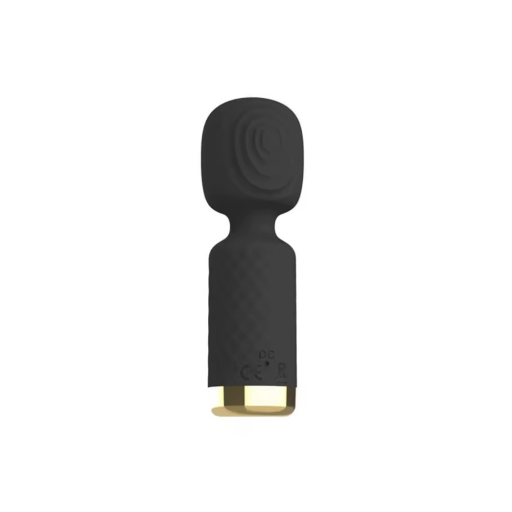 Вибромассажёр для клитора " Small AV stick", цвет чёрный ,10 режимов вибрации - зображення 1