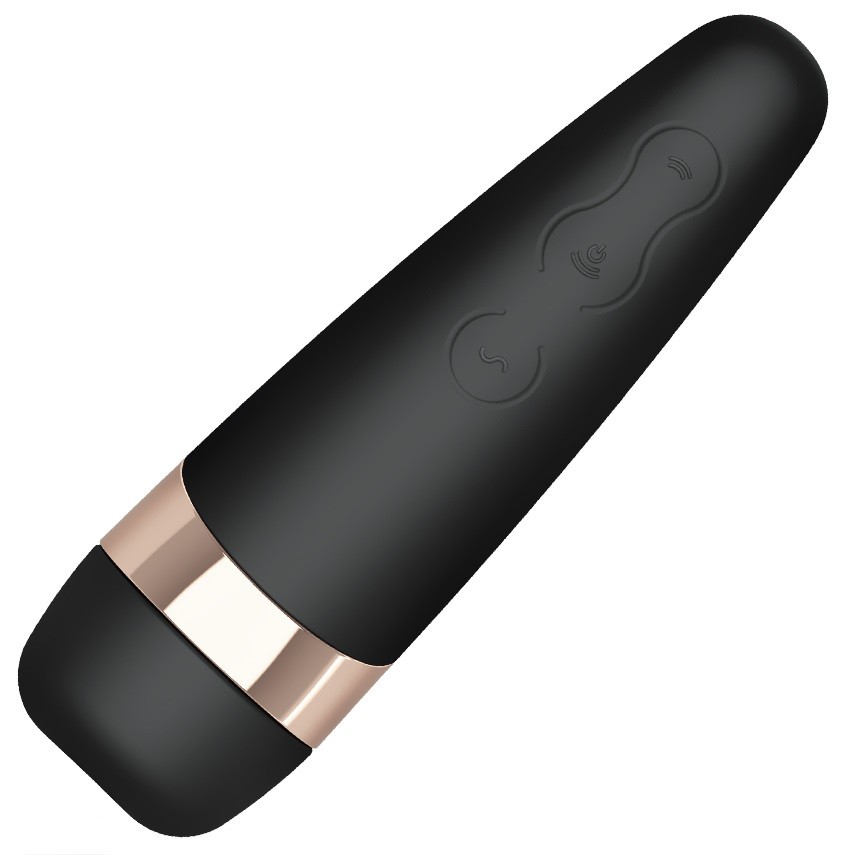 Вакуумный клиторальный стимулятор Satisfyer Pro 3 Vibration 10 режимов вибрации и 11режимов вакуума - зображення 1