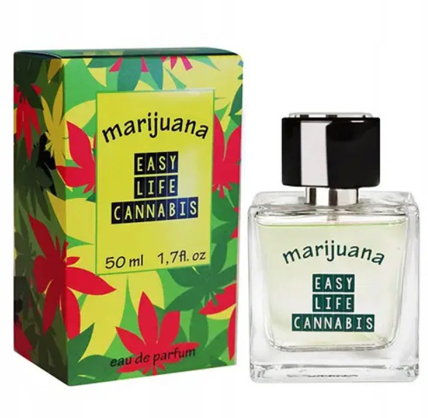 Туалетная вода с феромонами унисекс - Marijuana EASY LIFE CANNABIS, 50 мл - зображення 1