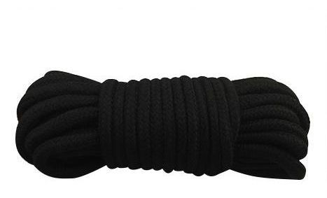 Веревка для бондажа BONDAGE ROPE 10M, Black Текстиль - зображення 1