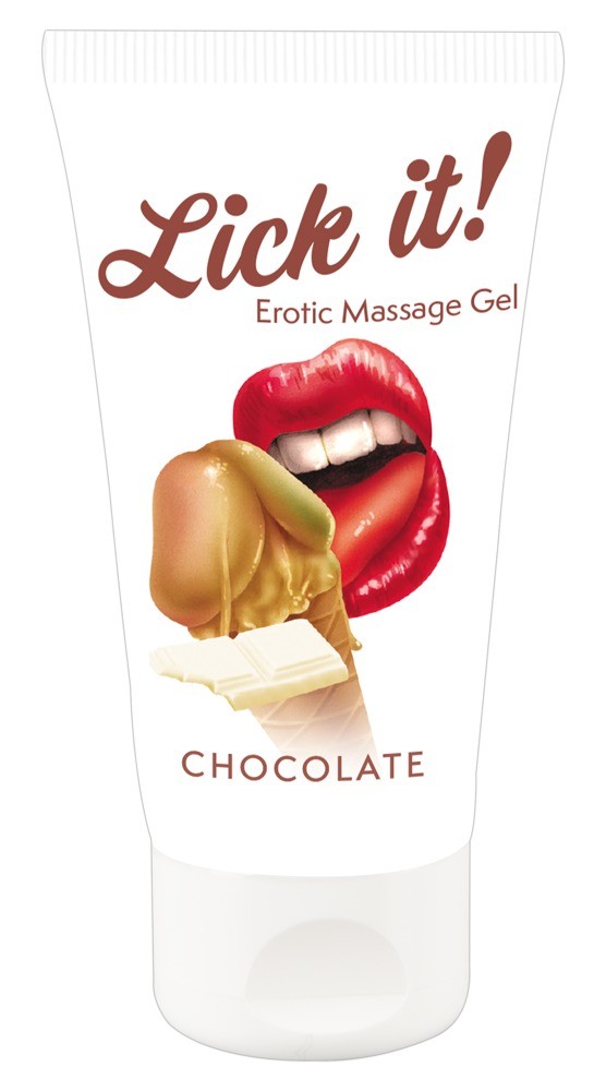Оральная смазка Lick It! Chocolate 50 мл (веганская) - зображення 1