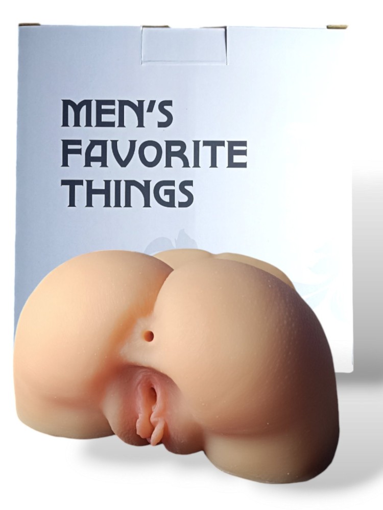 Мастурбатор попа с двумя отверстиями вагина-анус Men`s Favorite Things - зображення 1