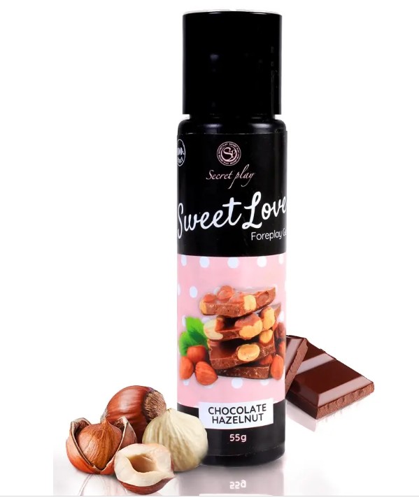 Гель для орального секса Secret Play - Sweet Love Chocolate Hazelnut Gel, 60 ml - зображення 1