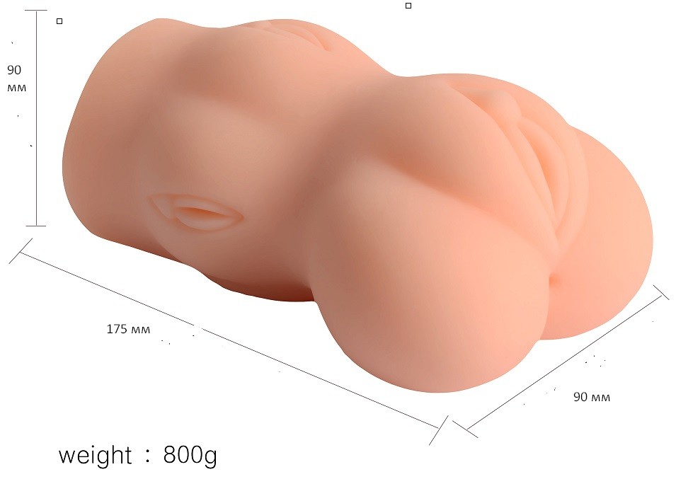 МАСТУРБАТОР "Mesa Pussy D" вагина без вибрации - зображення 1