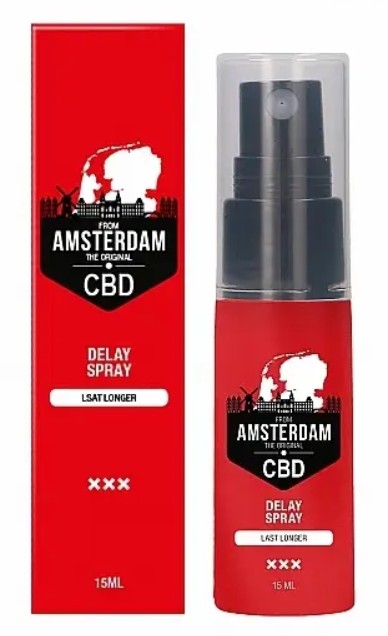 Спрей пролонгирующий Original CBD from Amsterdam - Delay Spray, 15 ml - зображення 1