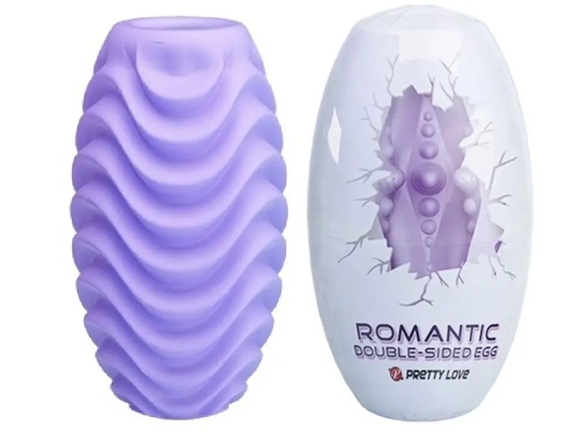 Мастурбатор яйцо Pretty Love - Romantic Double-Sided EGG - зображення 1