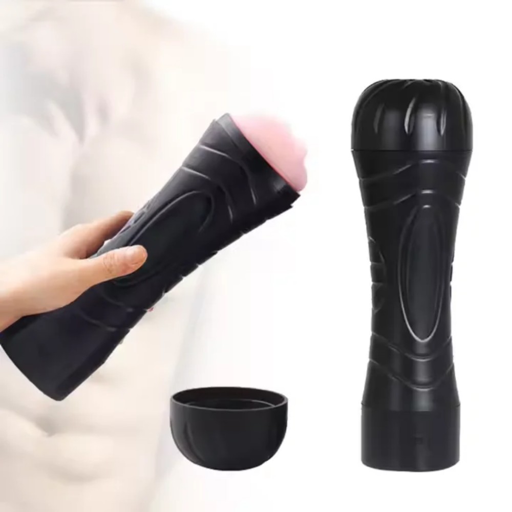 Мастурбатор вагина в колбе "Bussy vibration" - зображення 1