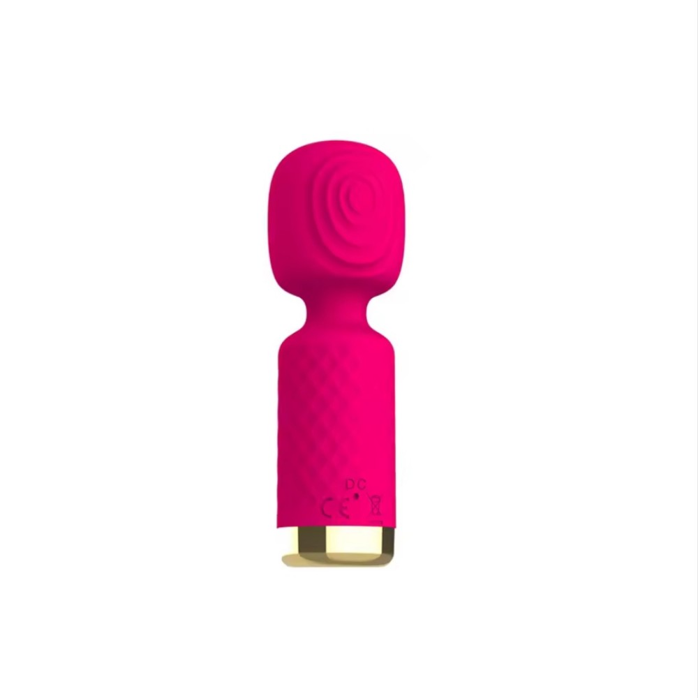 Вибромассажёр для клитора " Small AV stick", цвет розовый, 10 режимов вибрации - зображення 1