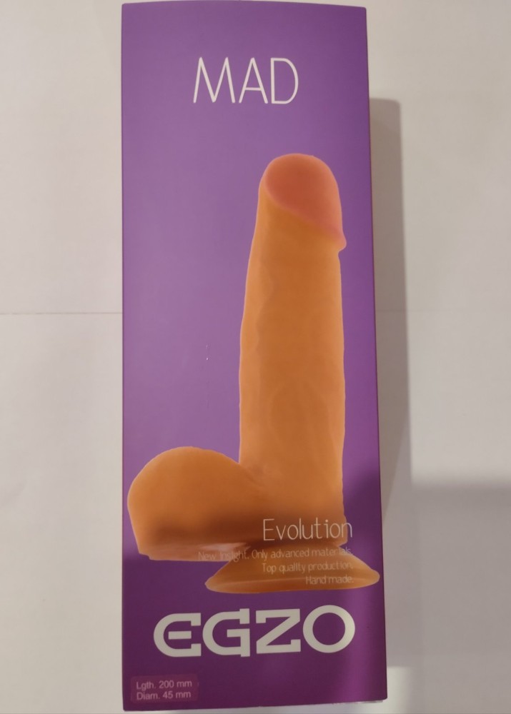 Фаллоимитатор EGZO DS008 ( 20 см х 4,5 см ) - зображення 1