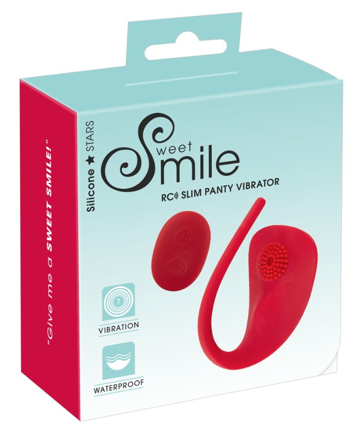 Анатомический вибратор RC Slim Panty Vibrator с 7 режимами вибрации - зображення 1
