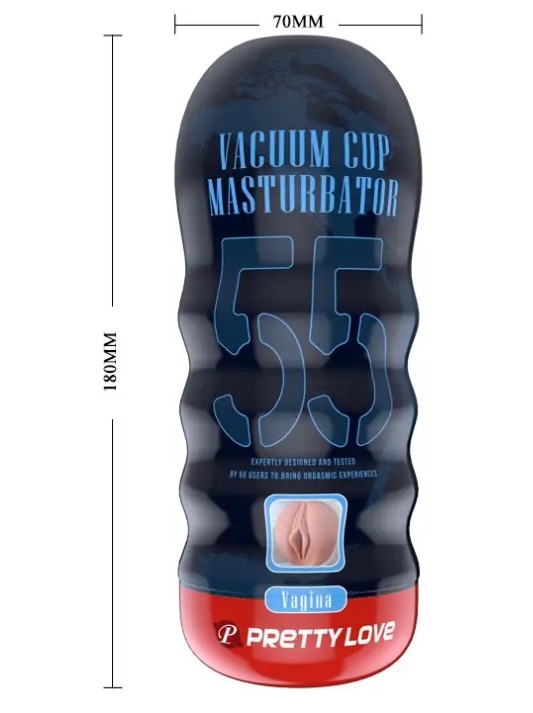 Вагина-мастурбатор VACUUM CUP MASTURBATOR VAGINA без вибрации - зображення 1