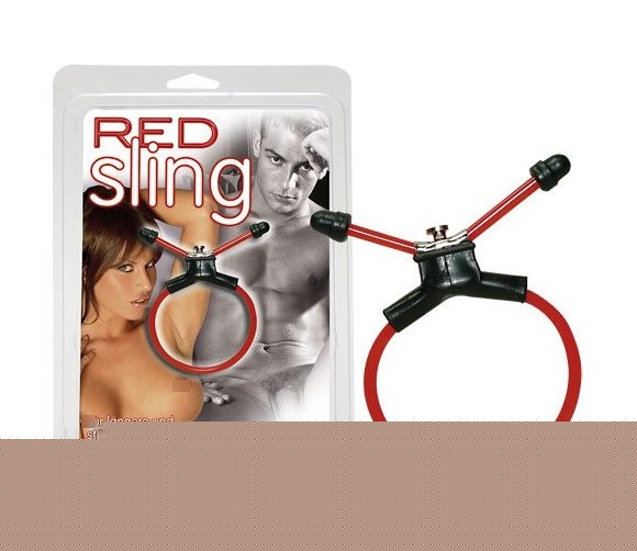 Эреционная петля Red Sling Penisring - зображення 1