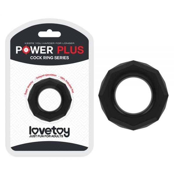Эрекционное кольцо  необычная текстураPOWER PLUS Cockring - зображення 1