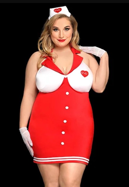 Костюм медицинской сестры Judy XL/XXL - зображення 1